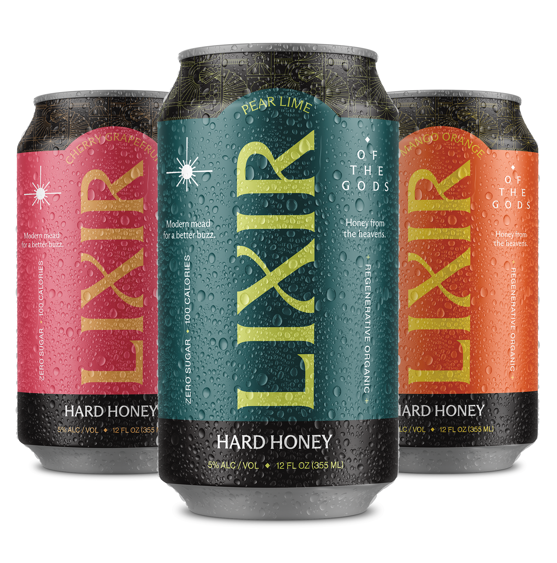 Hard Honey Seltzer Variety Pack – LIXIR of the gods