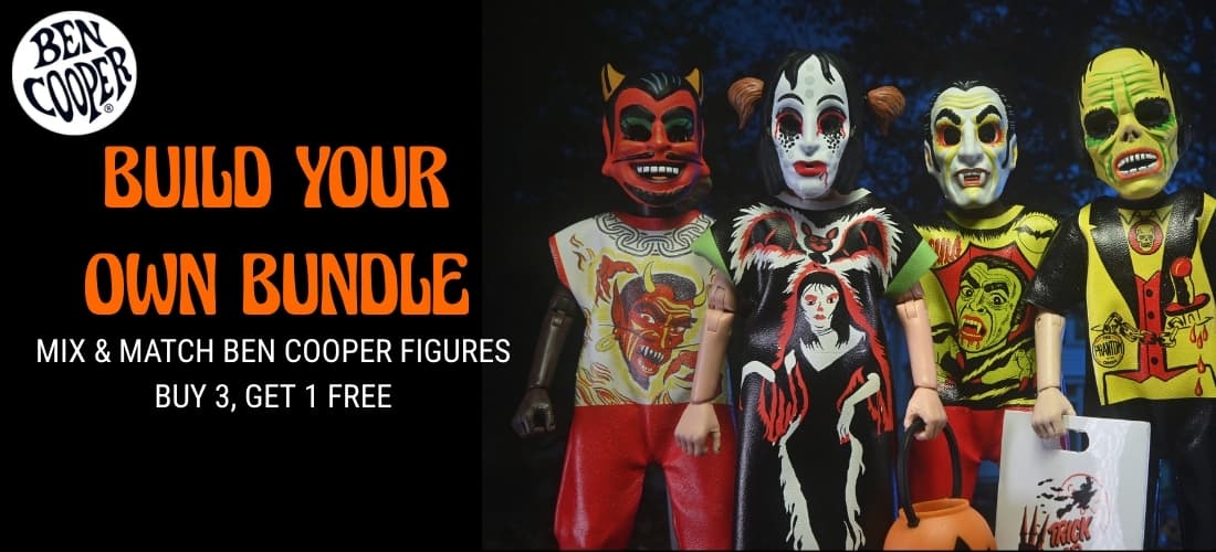 Build Your Own NECA Bundle: Featuring Ben Cooper Costume Kids